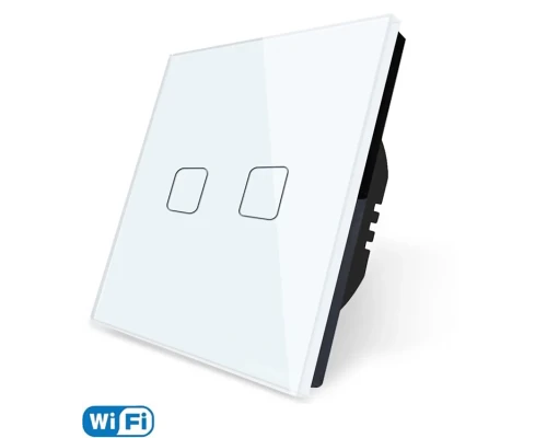 Сенсорный WI-FI выключатель SK-W802-01-EU- 2 клавиши